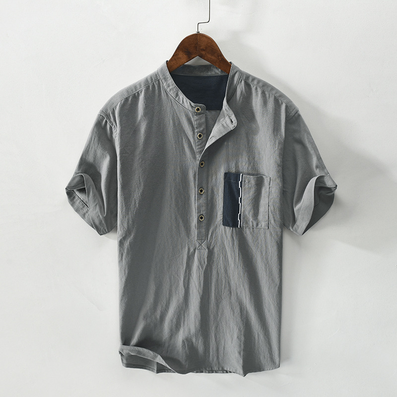 Ibiza Linen Button-Up - Shirt
