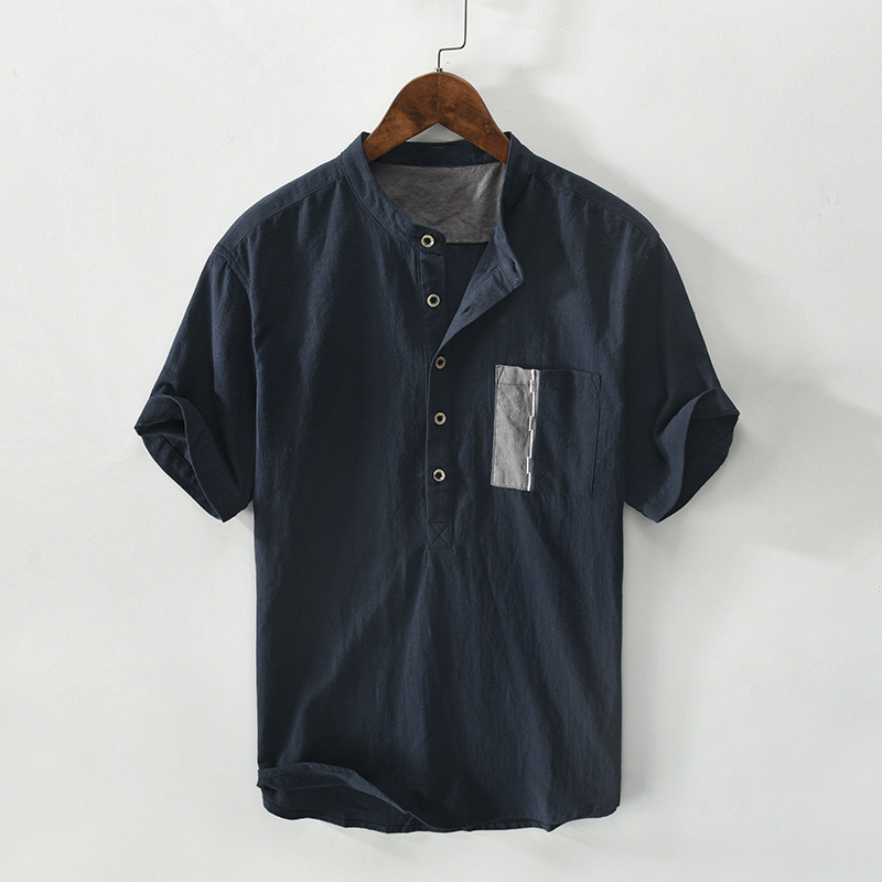 Ibiza Linen Button-Up - Shirt
