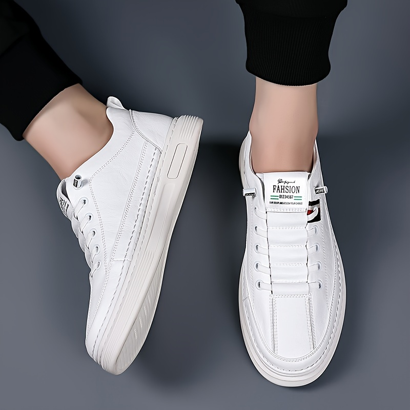 Leather Lace-Up Low-Top - Sneaker