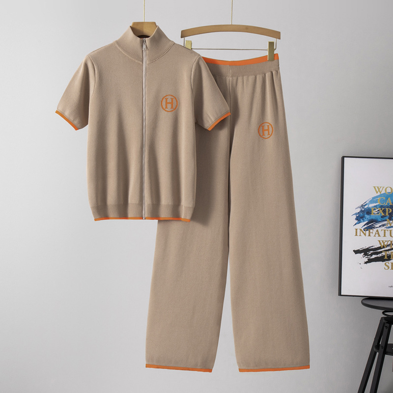 Knit Top & Bottom - Two-Piece Set