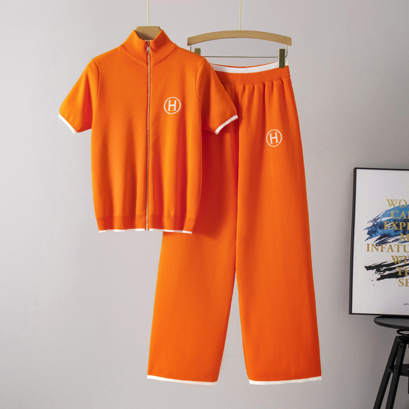 Knit Top & Bottom - Two-Piece Set