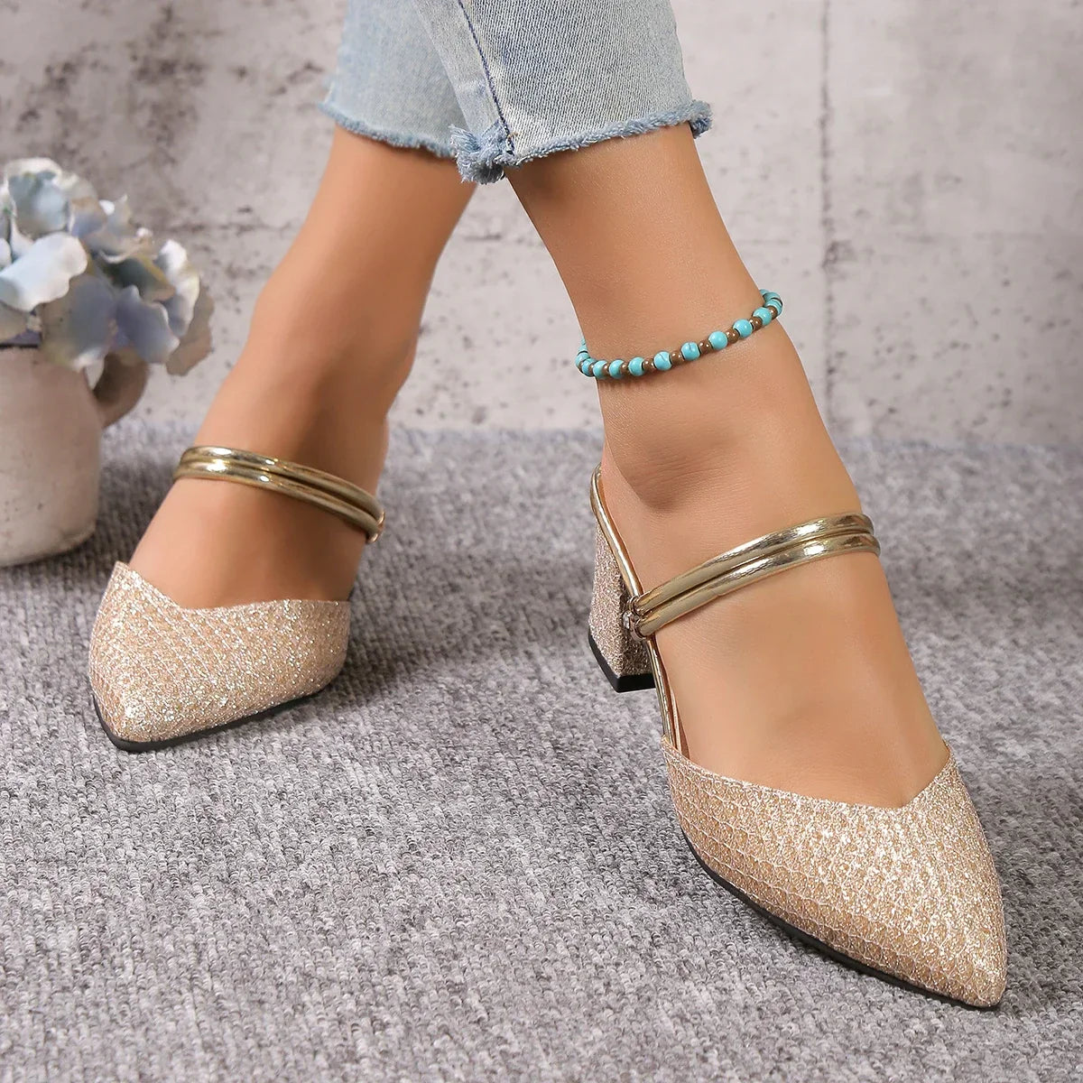 Vienna Block Heel - Heels