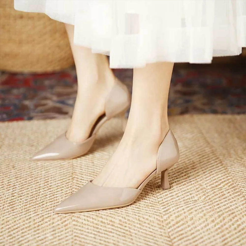 Aveline Leather - Heels