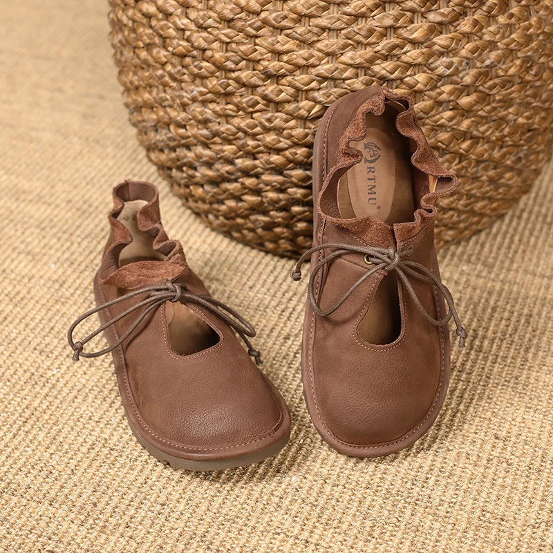 Genuine Leather - Flats