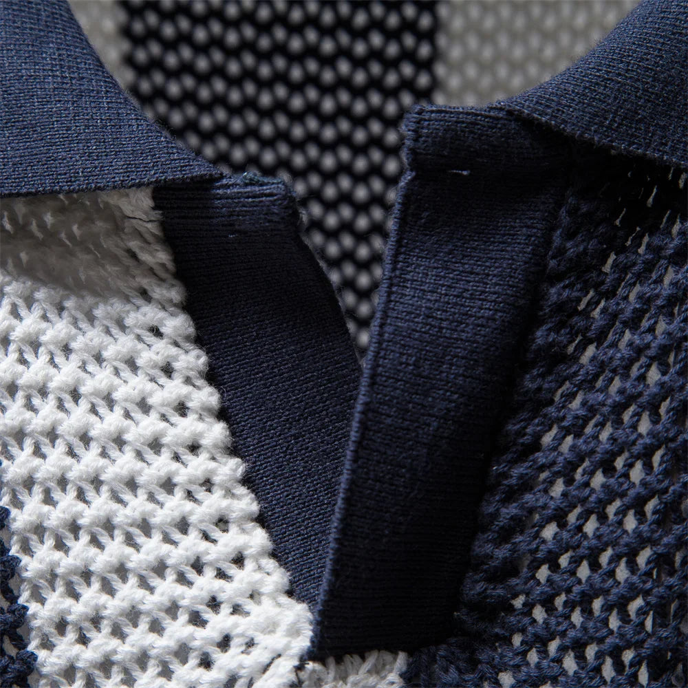 Linen-Cotton Blend - Polo Shirt