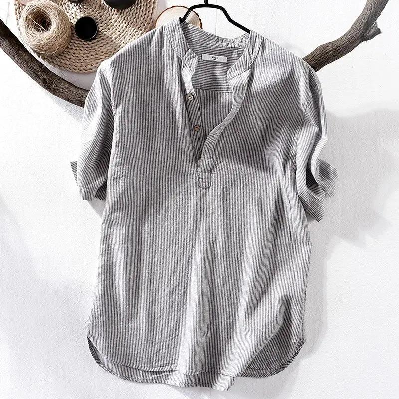 Sail Stripe Linen - Shirt CASA LARO