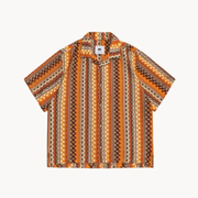 Santeria Print Camp Collar - Shirt CASA LARO