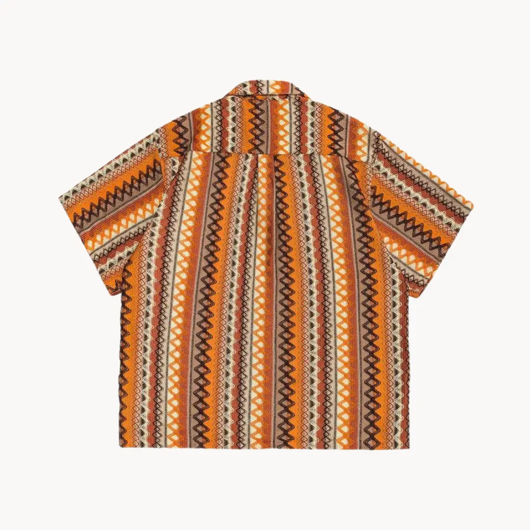 Santeria Print Camp Collar - Shirt CASA LARO