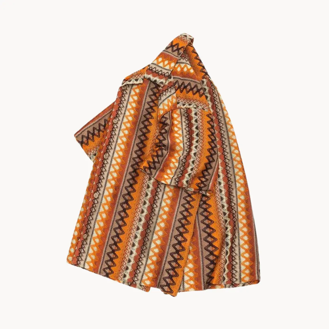 Santeria Print Camp Collar - Shirt CASA LARO