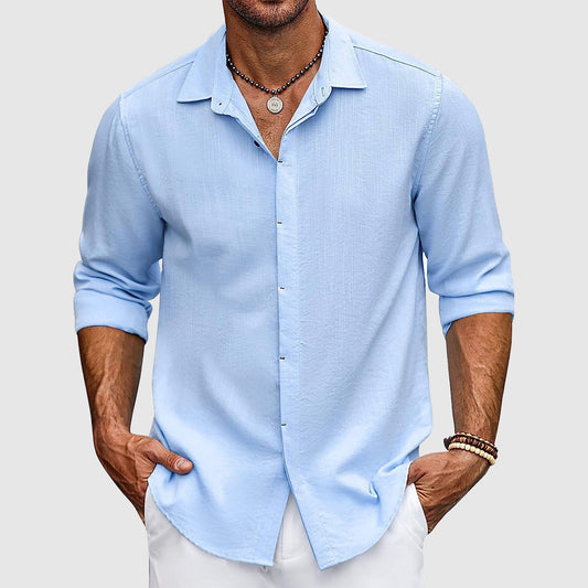 Santorini Cotton - Shirt CASA LARO MEN
