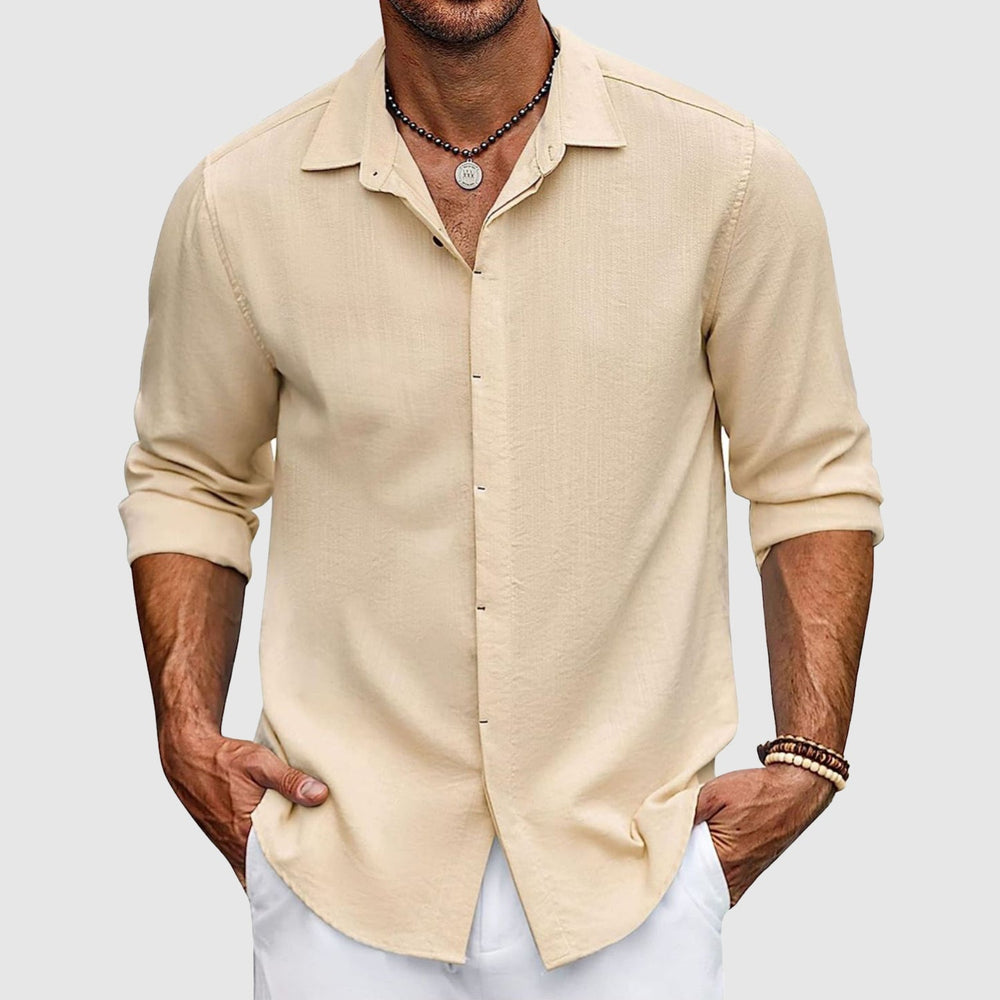 Santorini Cotton - Shirt CASA LARO MEN
