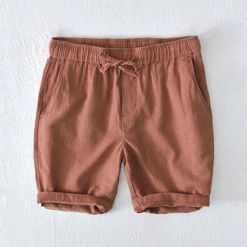 Santorini Lightweight Linen - Shorts CASA LARO MEN