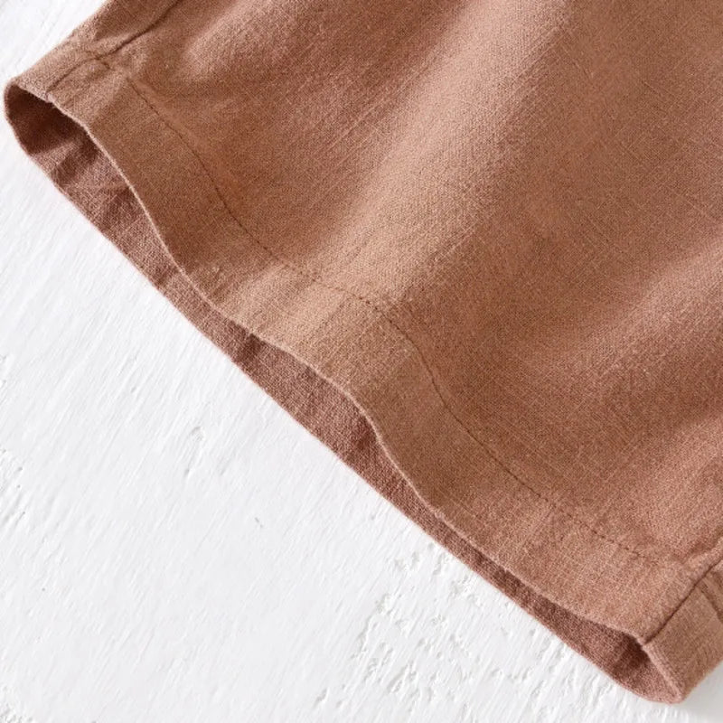 Santorini Lightweight Linen - Shorts CASA LARO MEN