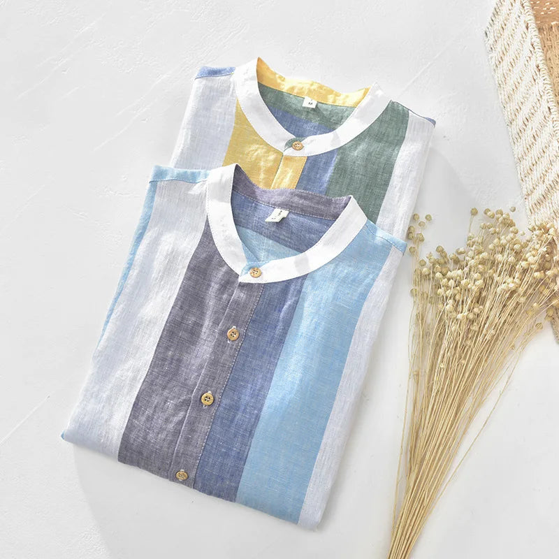 Santorini Linen - Shirt CASA LARO