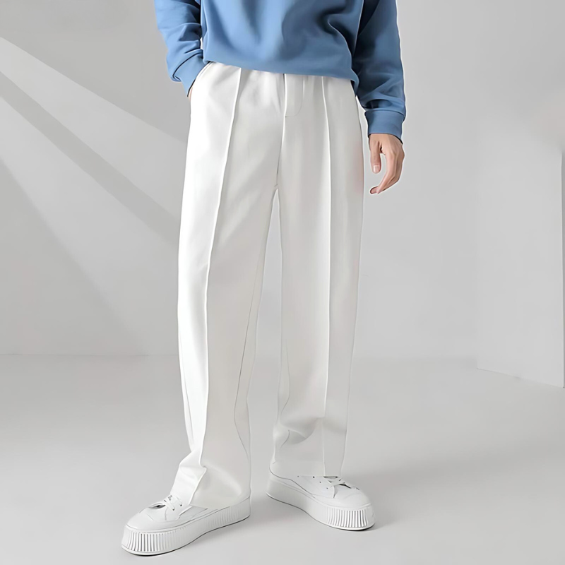 Verona Pleated Wide-Leg - Trousers