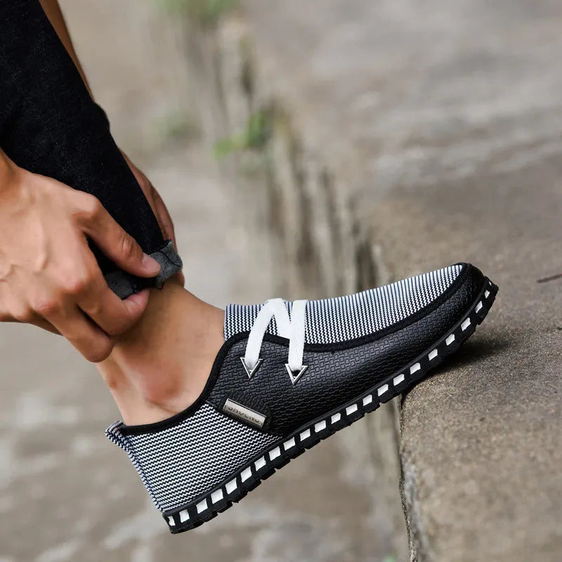 Leather Low-Top - Sneakers