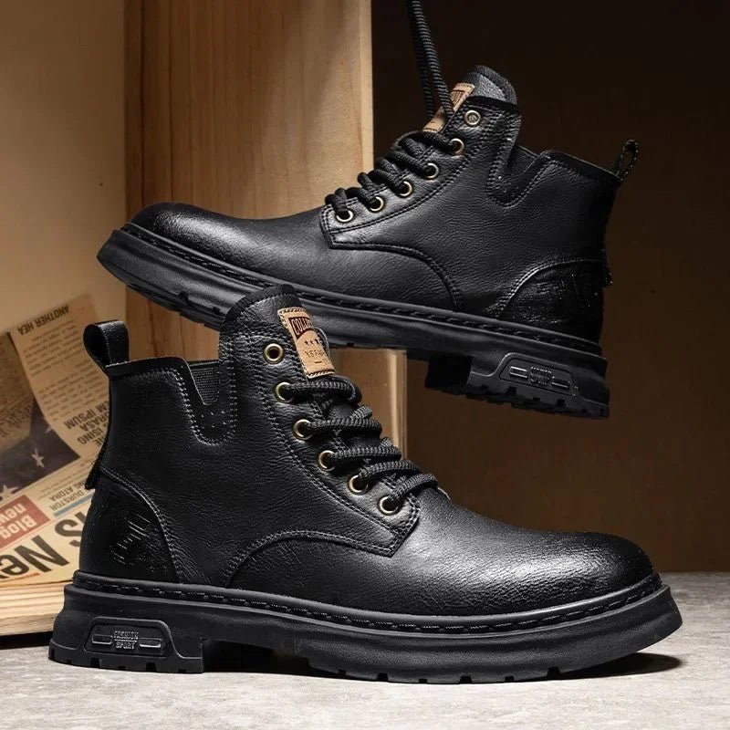 Rustic Leather - Boots