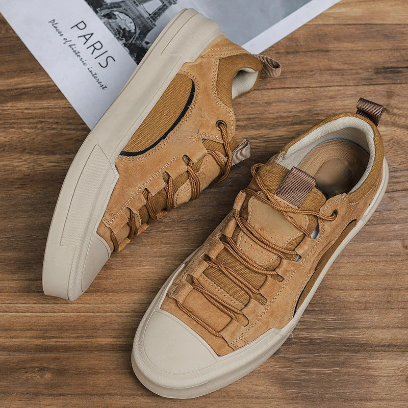 Highland Leather Low-Top - Sneakers