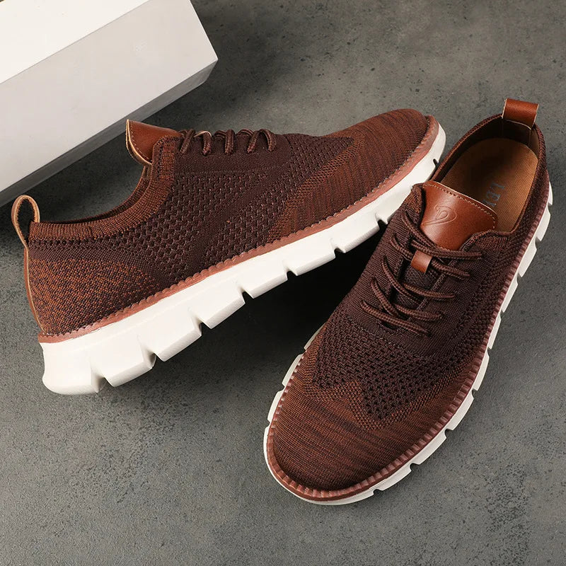 Leather Knit - Sneakers