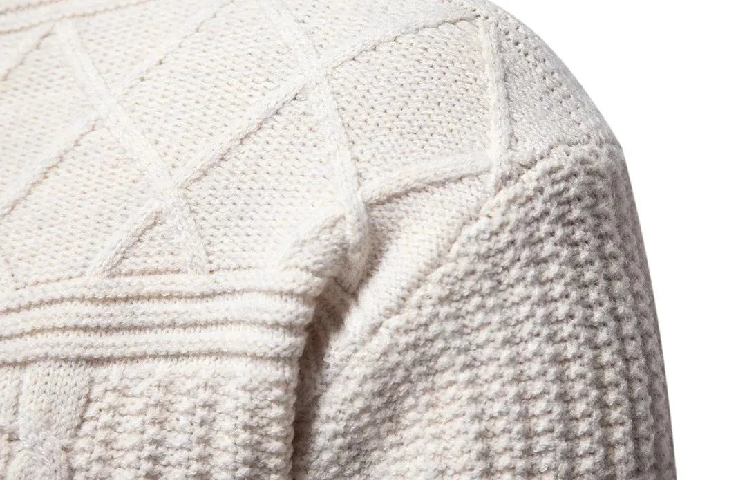 Cable Knit Crewneck - Sweater