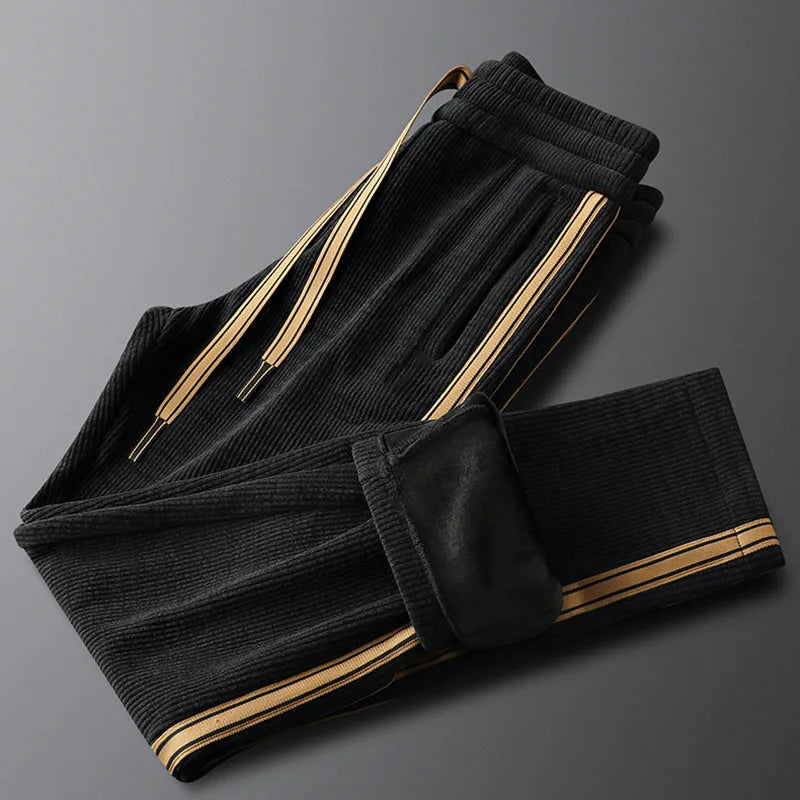 Corduroy Zip-Front - Tracksuit Set