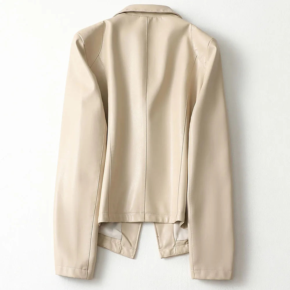 Lambskin Leather - Blazer