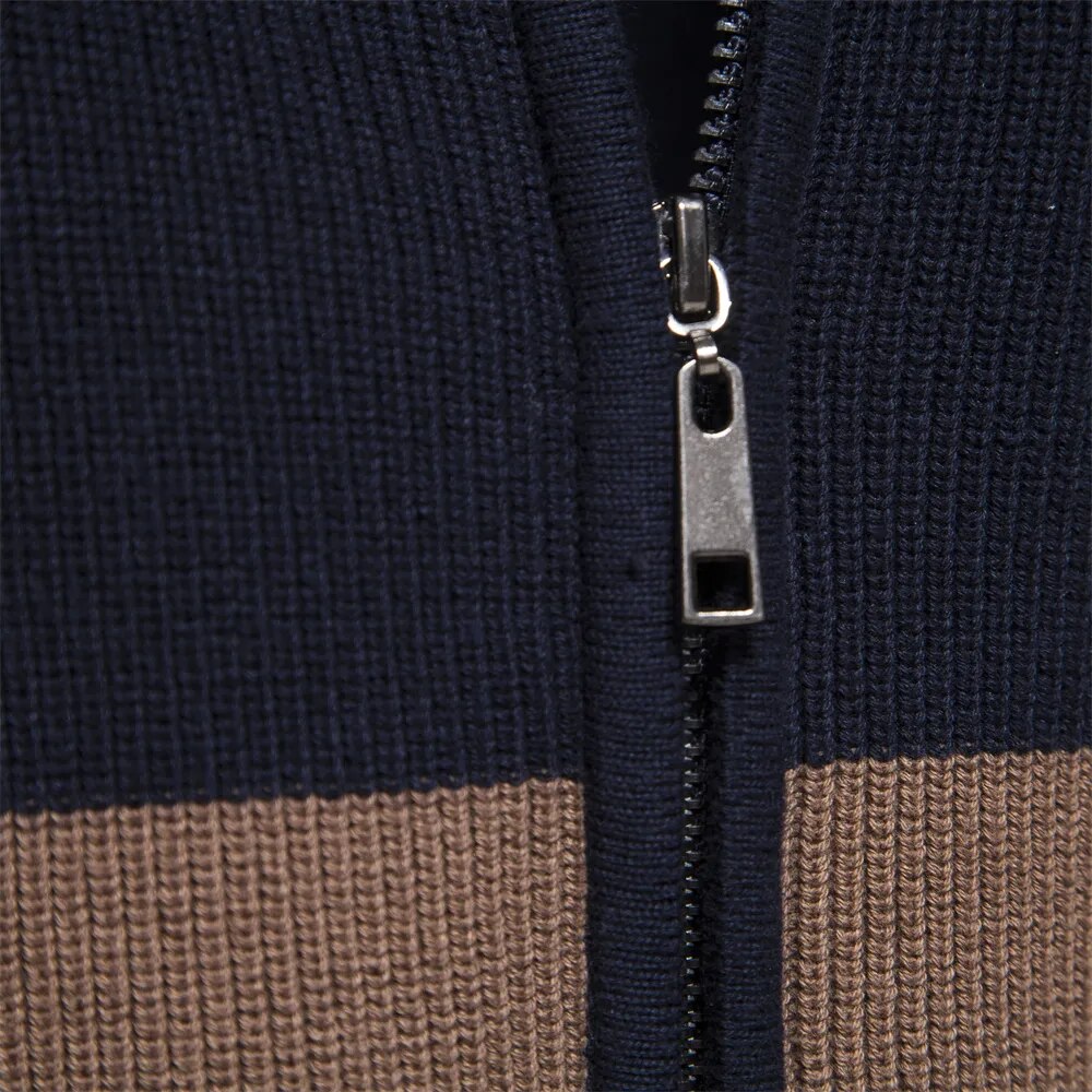 Autumn Zip-Front Knit - Cardigan