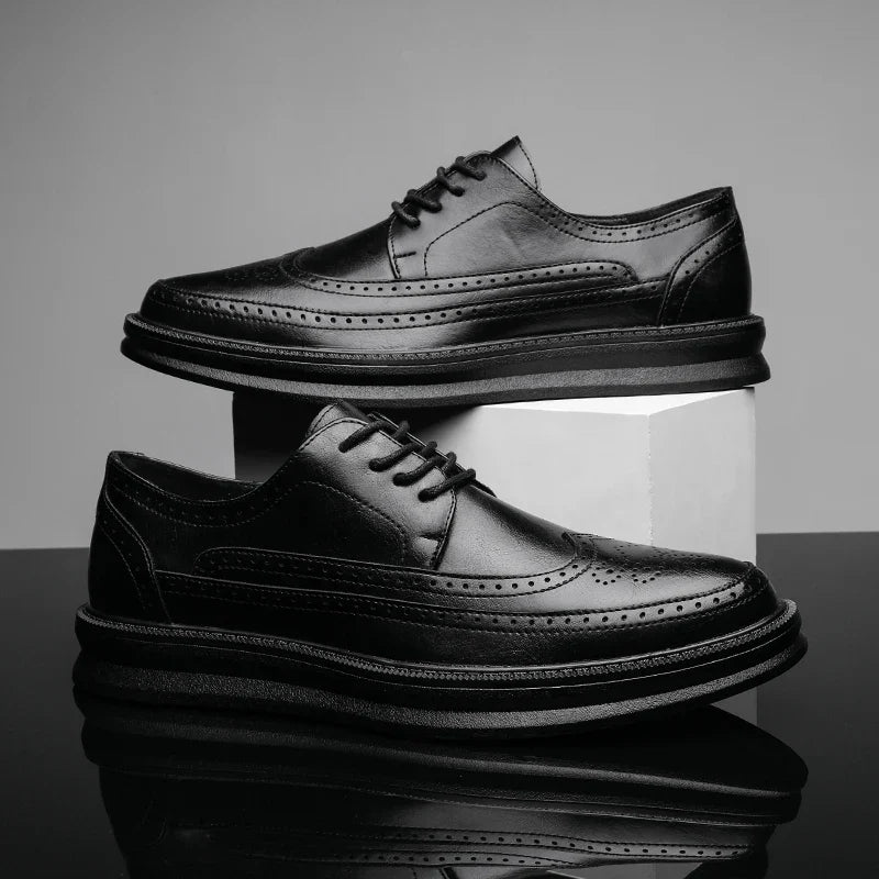 Vintari Leather Low-Top - Sneakers