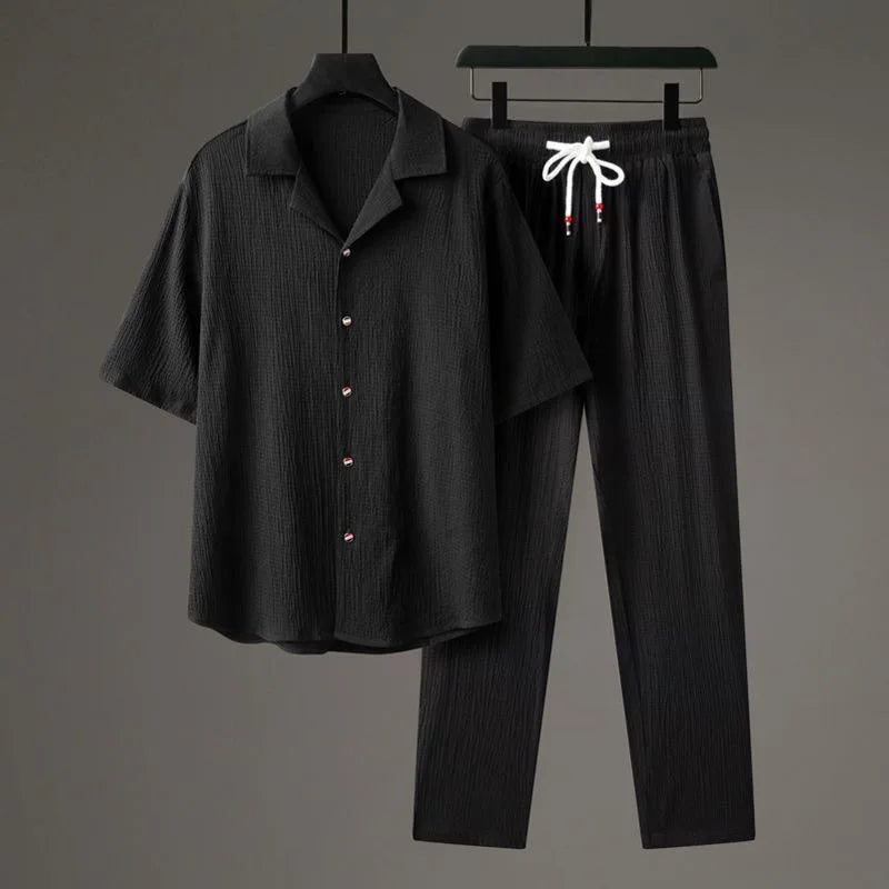 Oversized Linen - Two-Piece Set