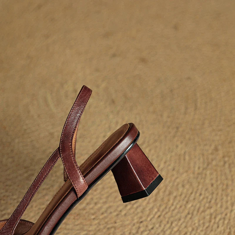 Sylvie Leather - Heels