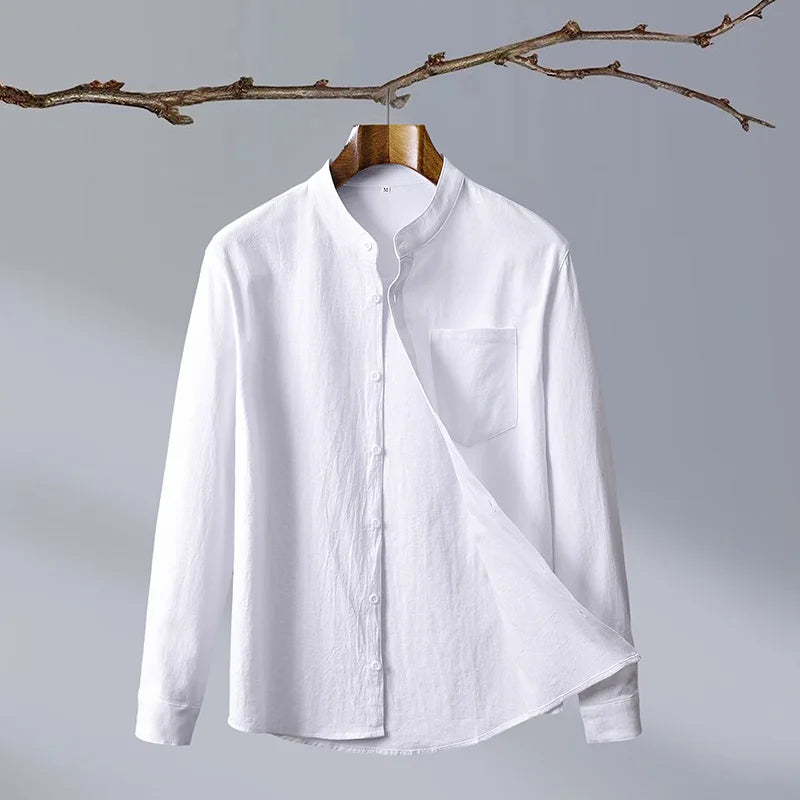 Verona Linen Button-Up - Shirt