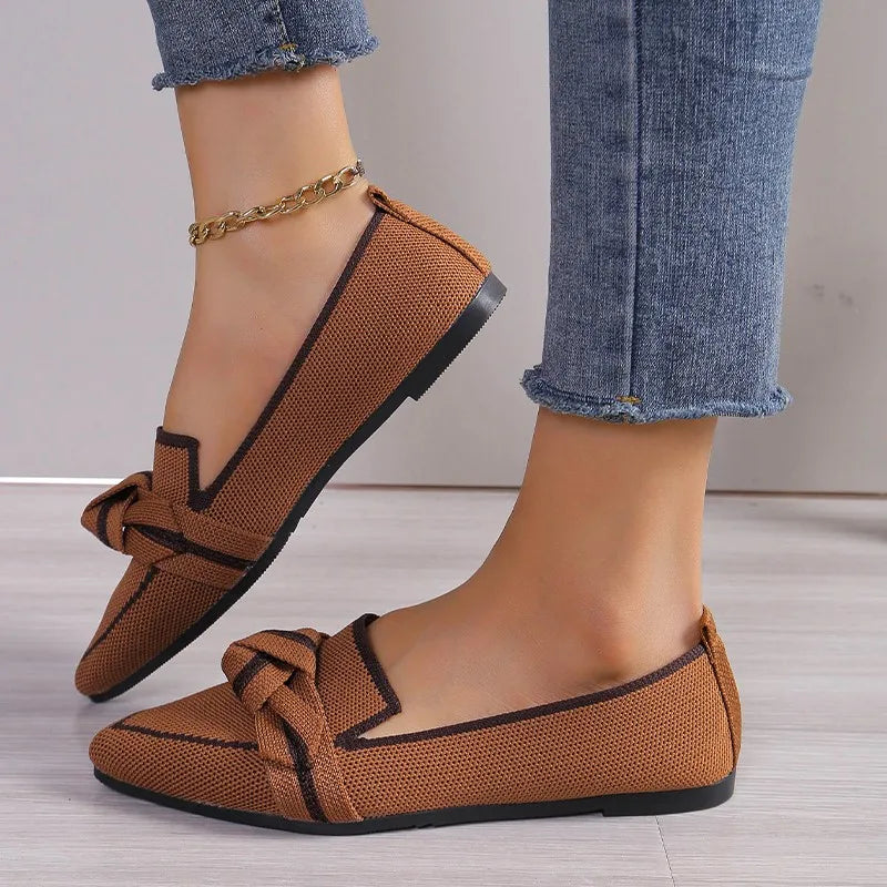Twist Knot Slip-On - Loafers