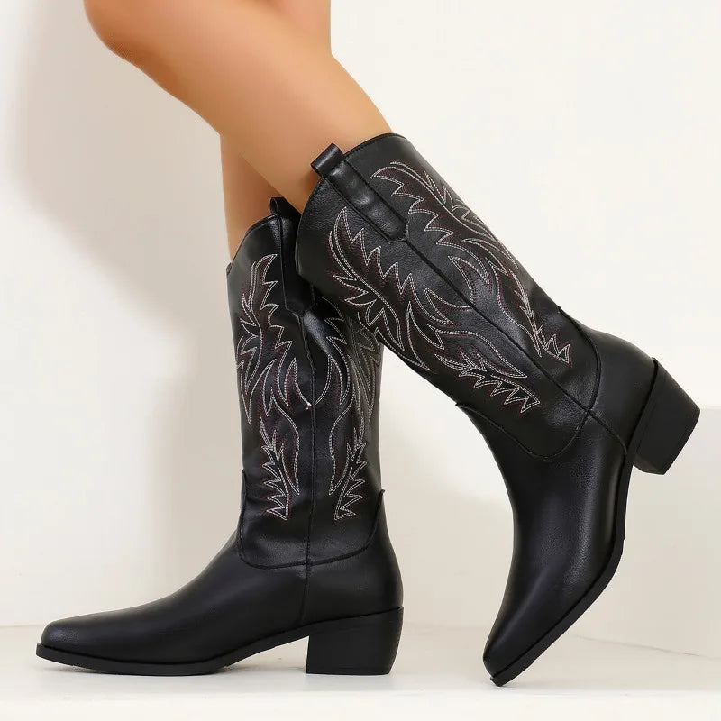 Western Leather - Boots
