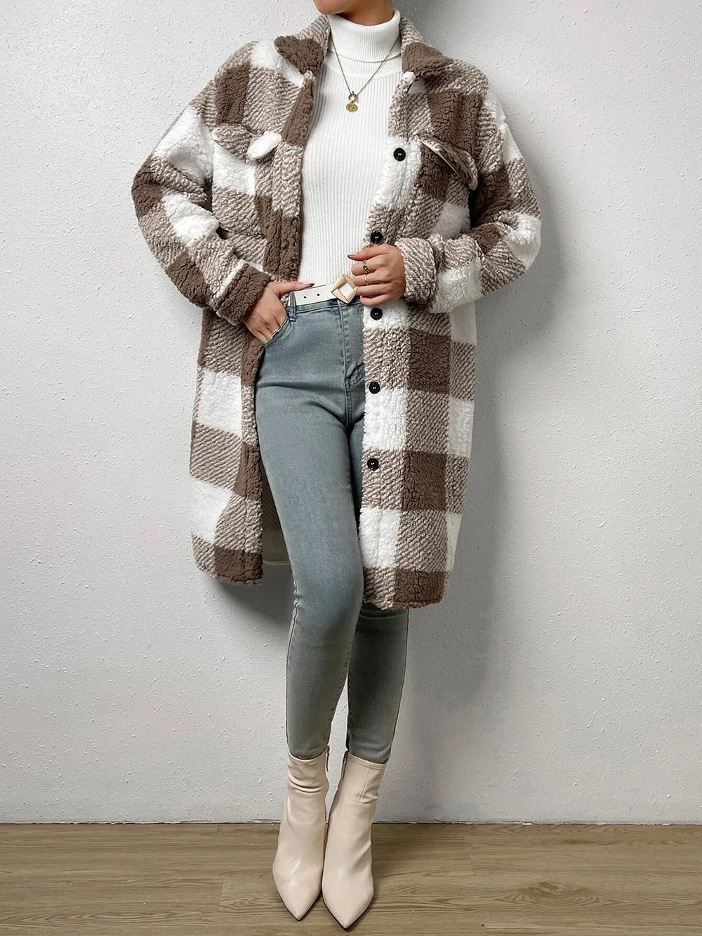 Veluna Classic Belted Trench - Coat