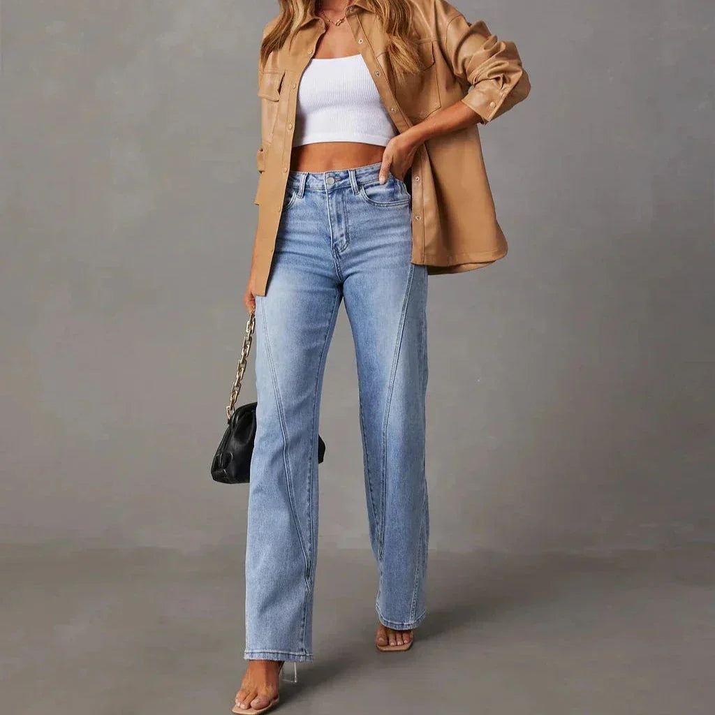 Briona Wide Leg Denim - Jeans