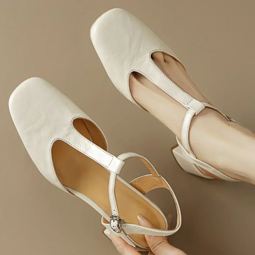 Beatrica™ | Classic Strap Heels