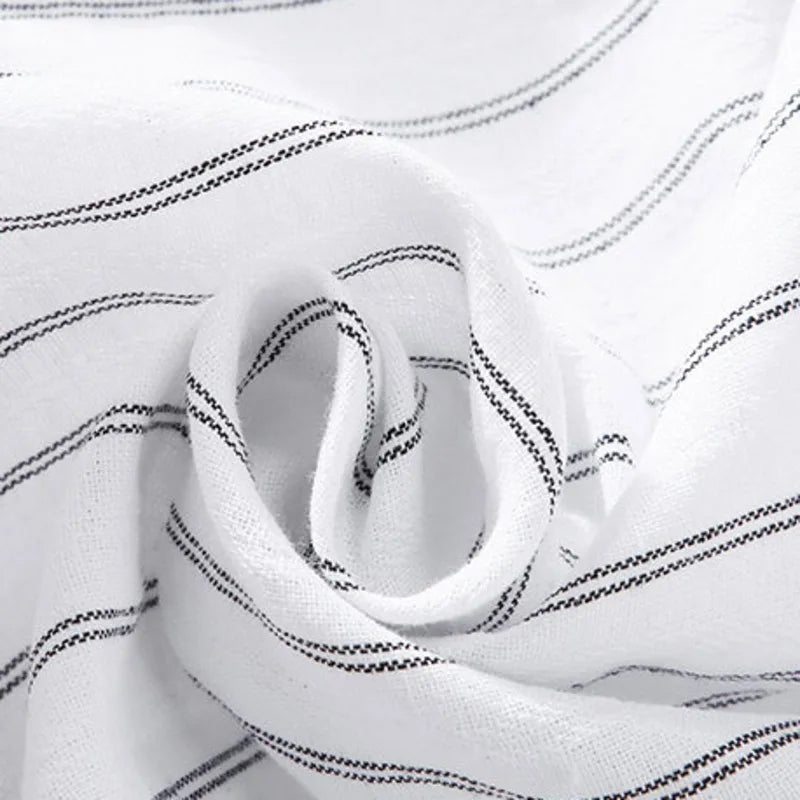 Linen Cotton Button-Down - Shirt