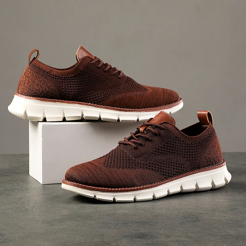 Leather Knit - Sneakers