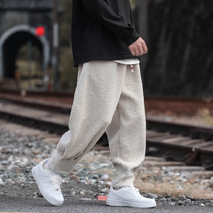 Relaxed Tapered Drawstring Waist - Joggers