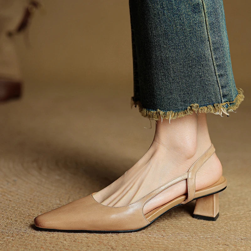 Sylvie Leather - Heels