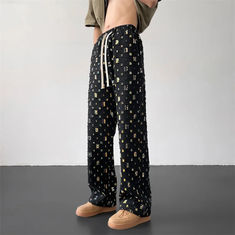 Ripped Patchwork - Pants