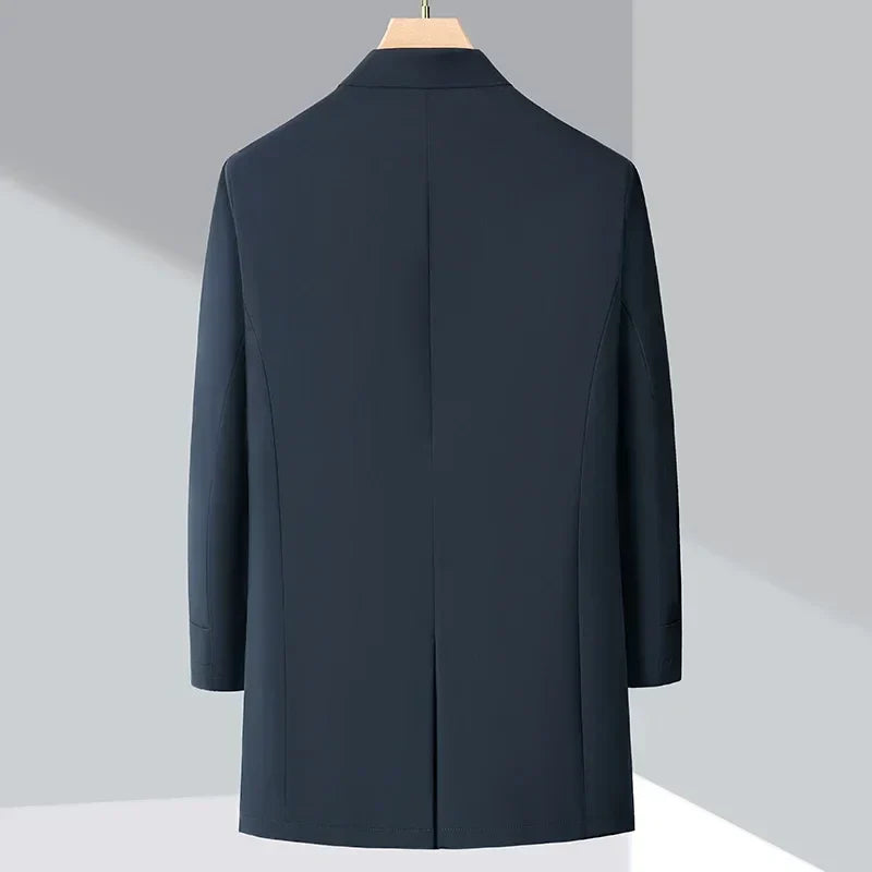 Urbane Tailored Trench - Coat