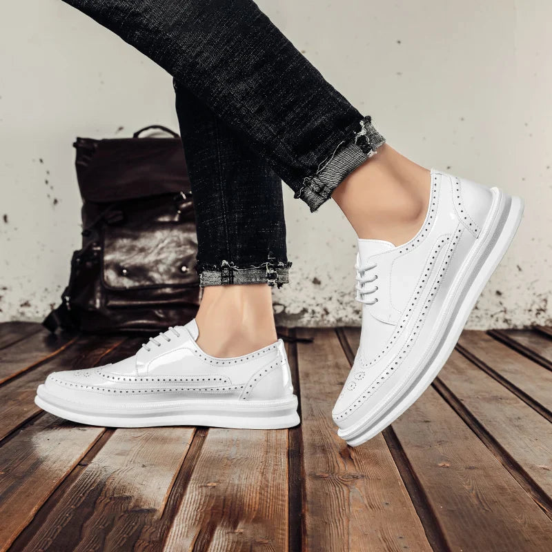 Vintari Leather Low-Top - Sneakers
