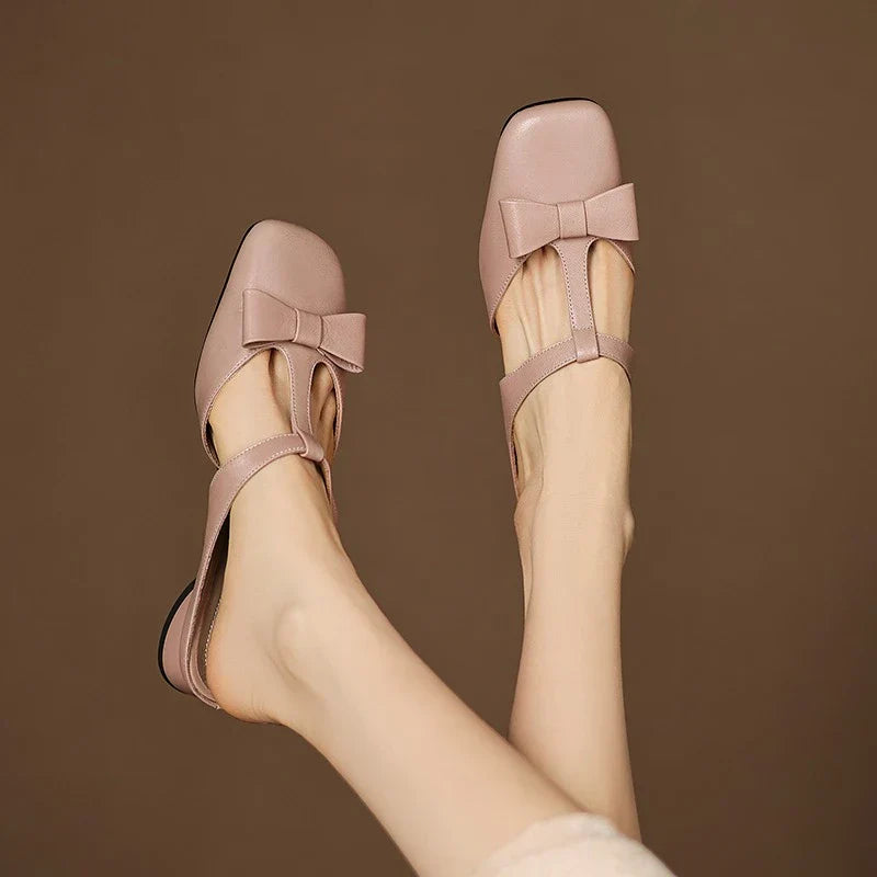Leather Slip-On - Mules