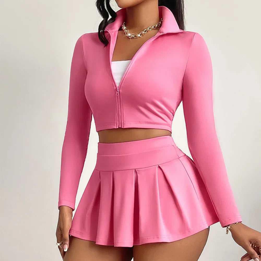 Active Skirt & Top - Two-Piece Set