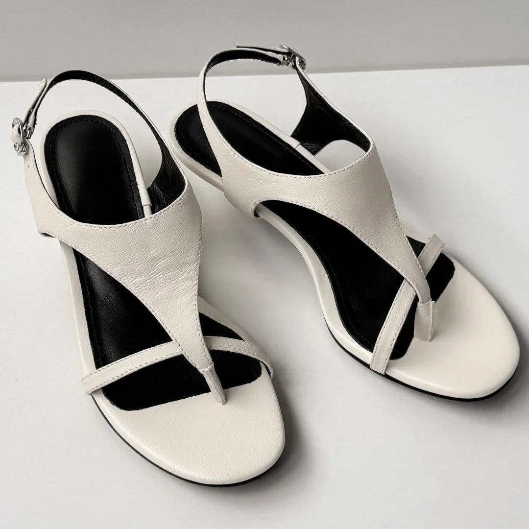 Savannah Leather Slingback - Heels