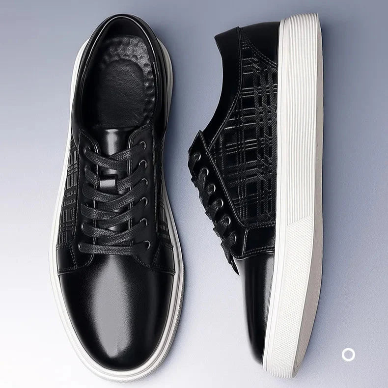 Leather Court Low-Top - Sneakers