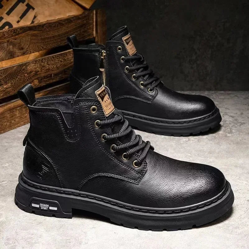Rustic Leather - Boots