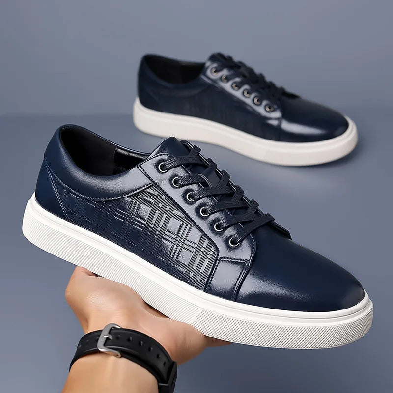 Leather Court Low-Top - Sneakers