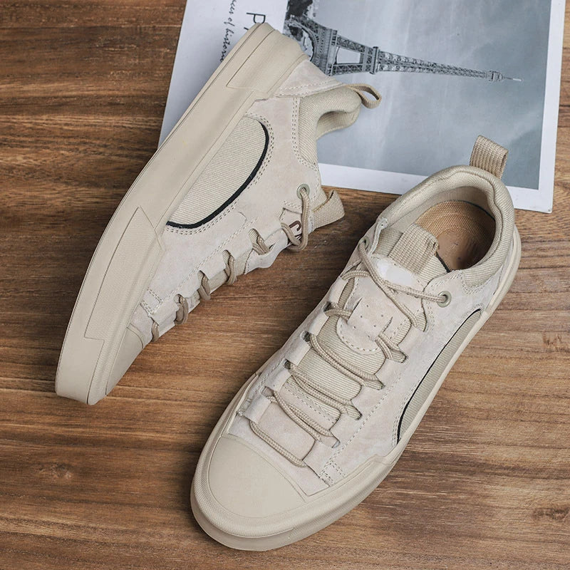 Highland Leather Low-Top - Sneakers